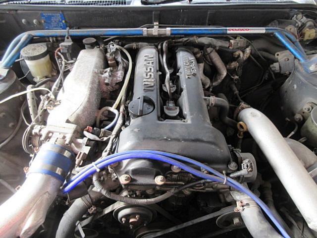 SR20DET turbo engine.
