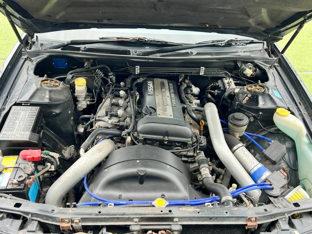 SR20DET turbo engine.