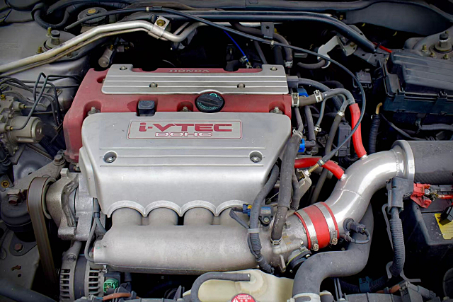 K20A i-VTEC engine.