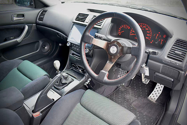 Interior of WIDEBODY CL7 ACCORD EURO R.