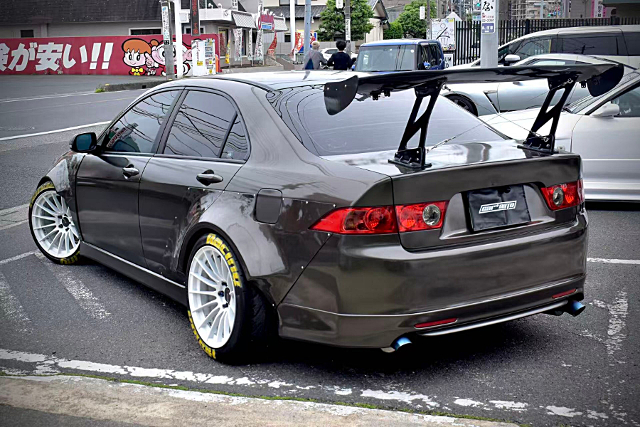 Rear exterior of WIDEBODY CL7 ACCORD EURO R.