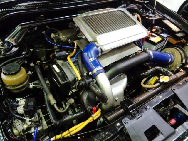 4E-FTE turbo engine of EP91 STARLET GLANZA V.