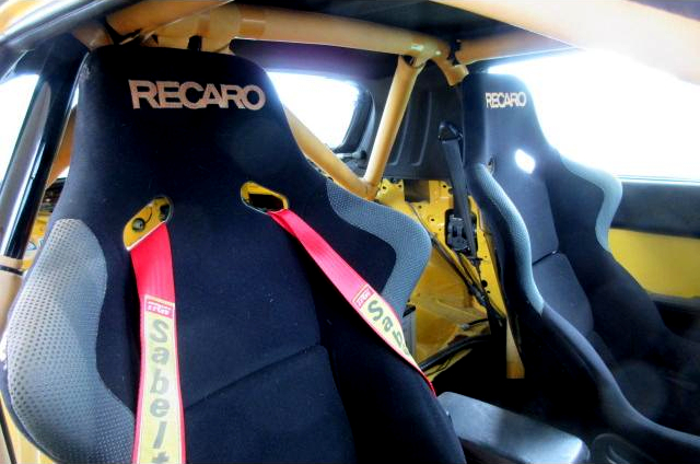Seats of ERC DEMO CAR FC3S RX-7 GT-X.