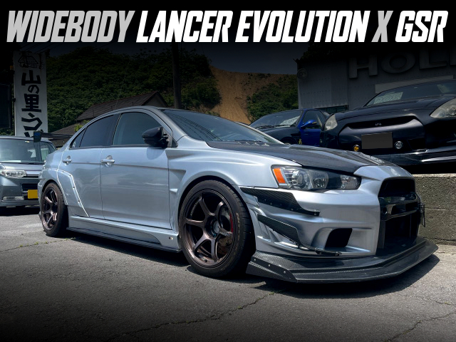 WIDEBODY LANCER EVOLUTION X GSR.