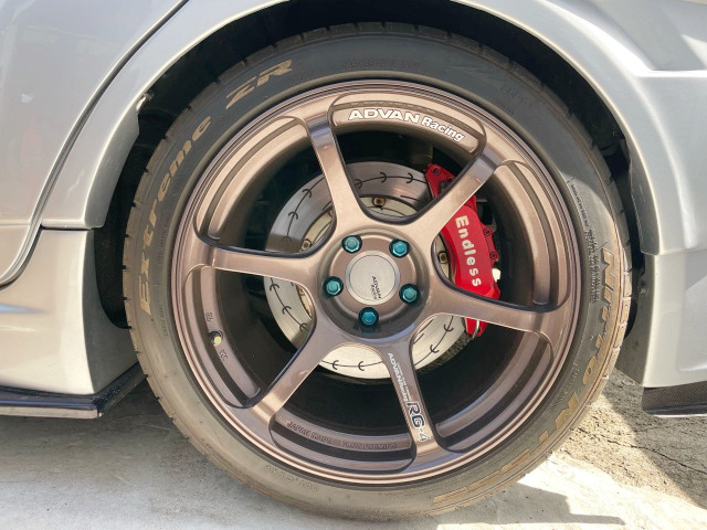 ENDLESS Rear caliper of WIDEBODY LANCER EVOLUTION X GSR.