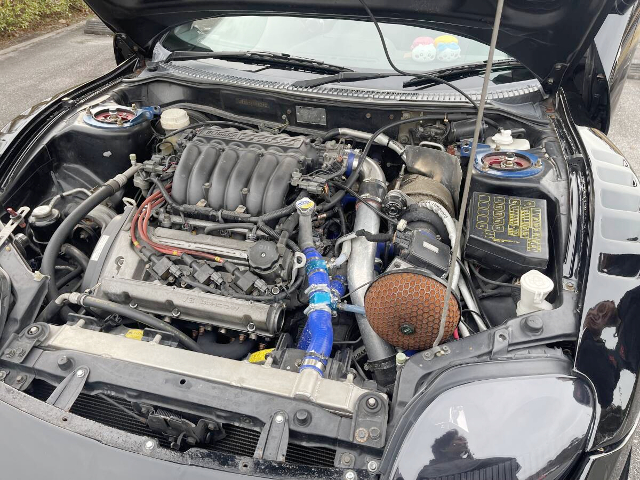 6A12 2.0L engine + Bolt-On TURBO.