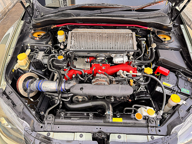EJ207 boxer turbo engine of Stance GRB IMPREZA WRX STI.