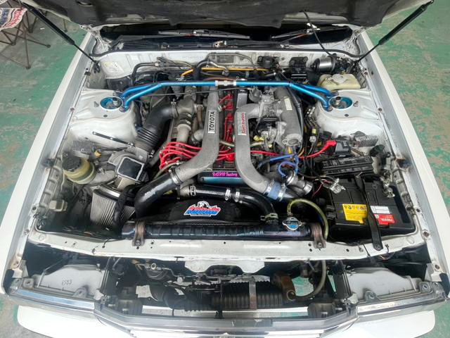 Air-to-Air Intercooled 1G-GTE Twin-Turbo Engine.