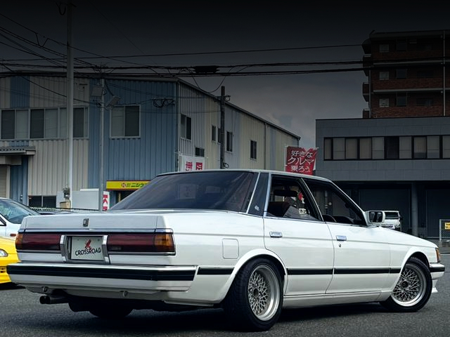 Rear exterior of GX71 TOYOTA MARK II.