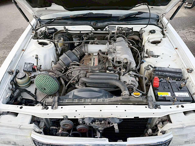 1G-GE engine of GX81 MARK II SEDAN.