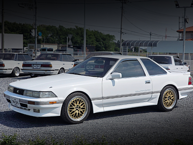 Front exterior of GZ20 TOYOTA SOARER.