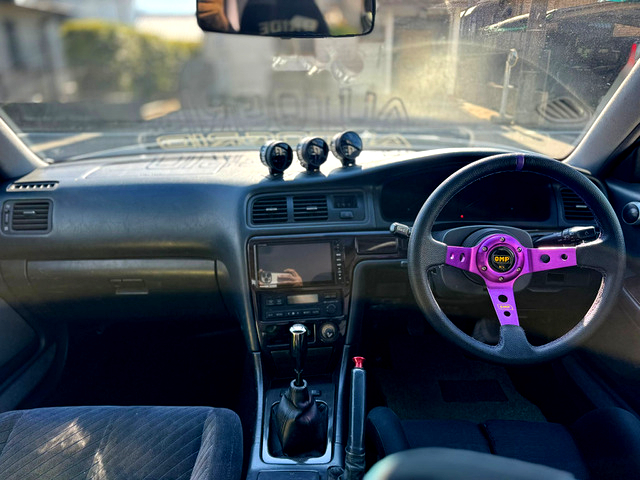 Dashboard of WIDEBODY JZX100 CHASER TOURER-V.