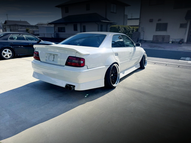 Rear exterior of WIDEBODY JZX100 CHASER TOURER-V.