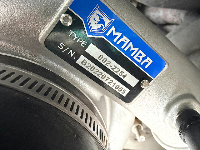 MAMBA turbocharger.