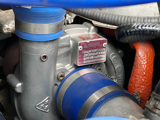 KKK turbocharged 1JZ-GTE.