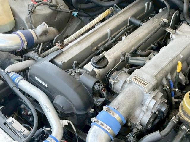VVT-i 1JZ-GTE turbo engine of N-STYLE WIDEBODY JZX110 MARK II GRANDE iR-V.