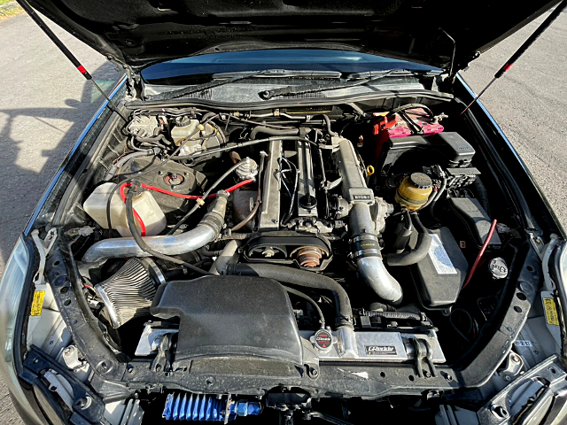 1JZ-GTE turbo engine.