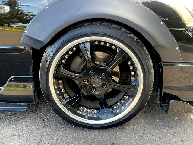 Front Rim of ESB BATTLE WORKS WIDEBODY JZX110 MARK II BLIT 2.5iR-V.