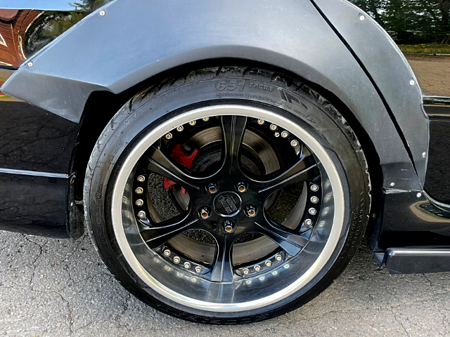 Rear Rim of ESB BATTLE WORKS WIDEBODY JZX110 MARK II BLIT 2.5iR-V.