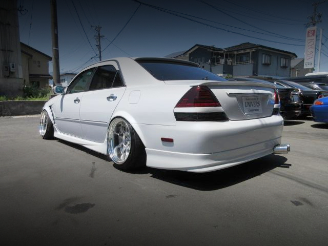 Rear exterior of Modified JZX110 MARK II GRANDE iR-V.