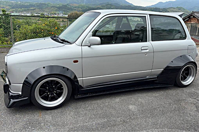 Left-Side exterior of WORKS WIDEBODY 5th Gen MIRA.