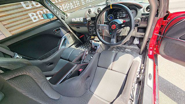Dashboard of WIDEBODY L880K DAIHATSU COPEN.