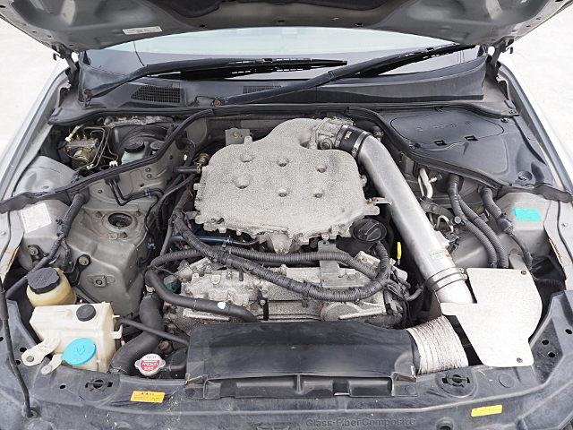 Built VQ35 with Oversized Pistons + Ported Heads.