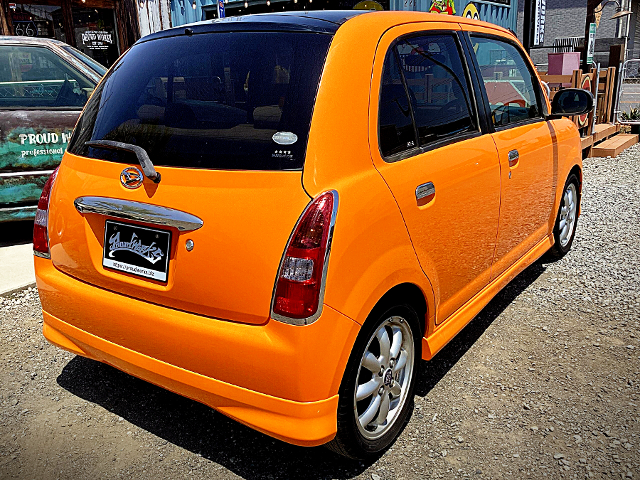 Rear exterior of 2nd Gen DAIHATSU MIRA GINO.