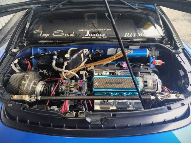 C30A VTEC engine of Blue NA1 HONDA NSX.