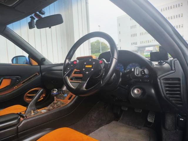Dashboard of Blue NA1 HONDA NSX.