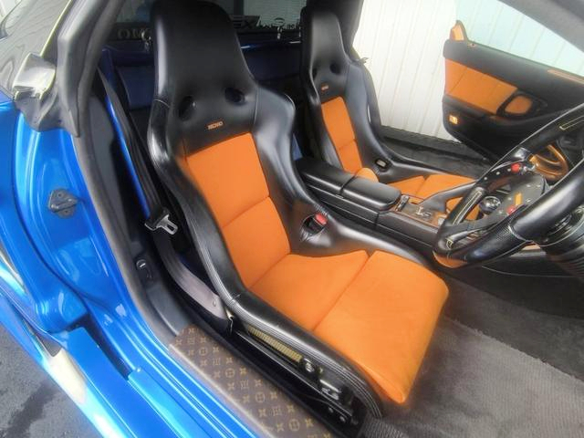Seats of Blue NA1 HONDA NSX.