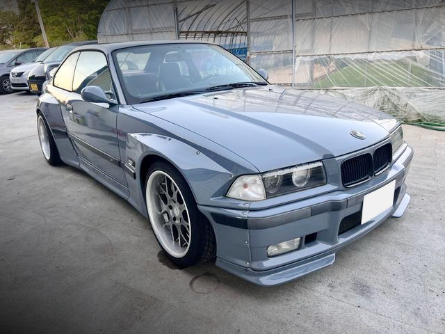 Front exterior of PANDEM WIDEBODY E36 BMW 318is.