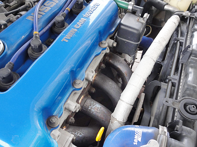 Exhaust Manifold on SR20DE.