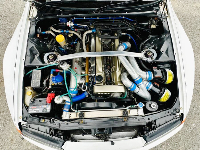 Nur RB26+GT2530 TWIN TURBO.