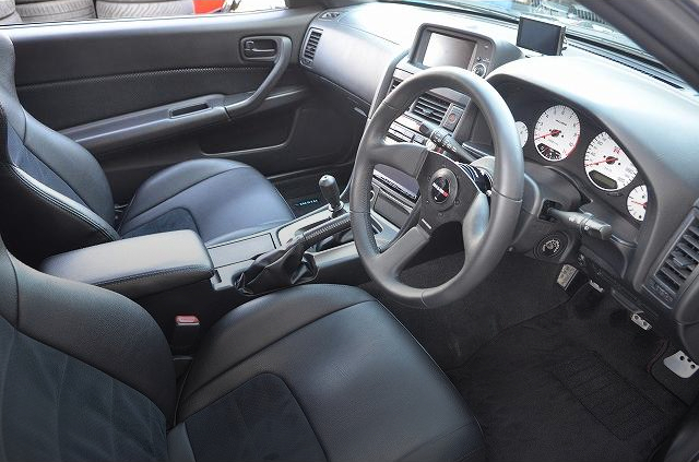 Interior of R34 SKYLINE GT-R.