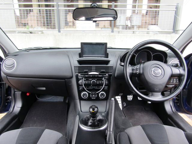 Interior of SE3P MAZDA RX-8.