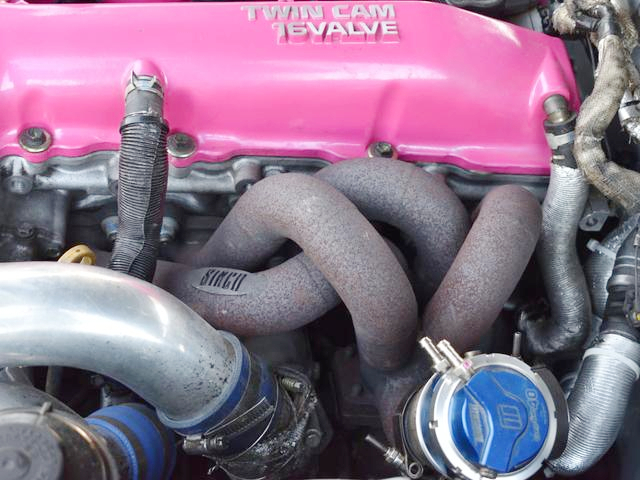 SINCO exhaust manifold on SR20.