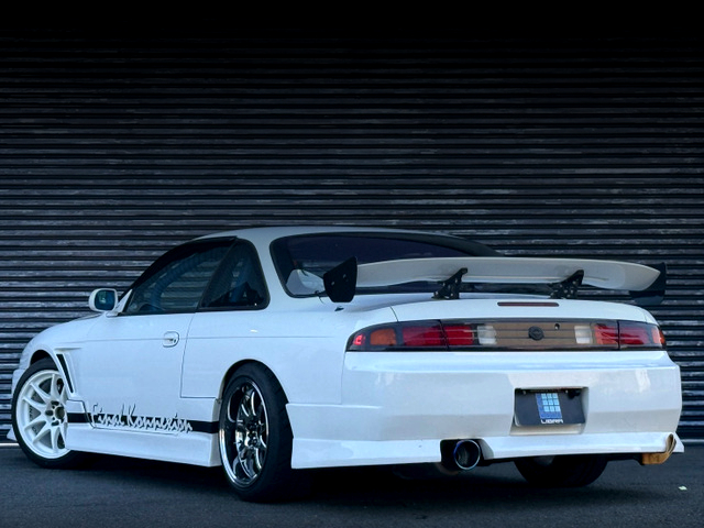 Rear exterior of S14 NISSAN SILVIA.