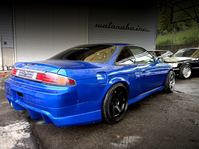 Rear exterior of S14 NISSAN SILVIA.