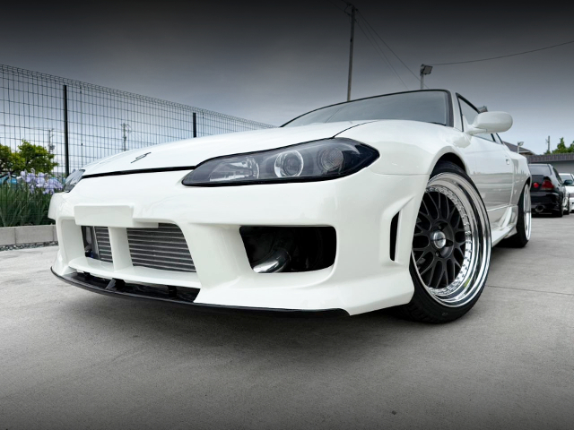 Front exterior of S15 NISSAN SILVIA.