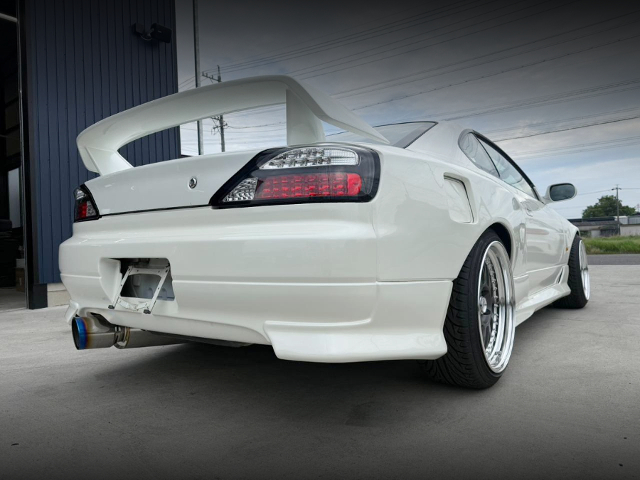 Rear exterior of S15 NISSAN SILVIA.