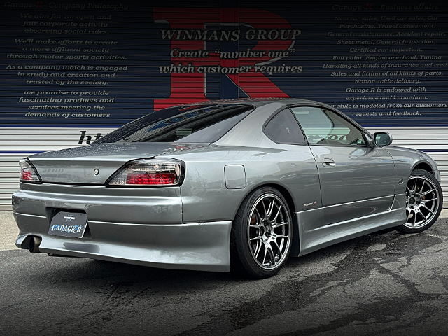 Rear exterior of S15 SILVIA SPEC-R V-PACKAGE.
