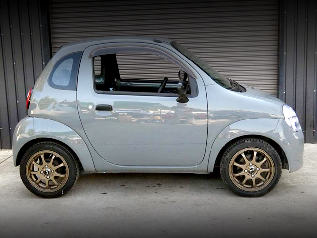 Side exterior of SUZUKI TWIN GASOLINE B.