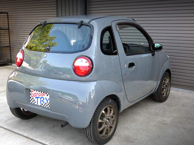 Rear exterior of SUZUKI TWIN GASOLINE B.