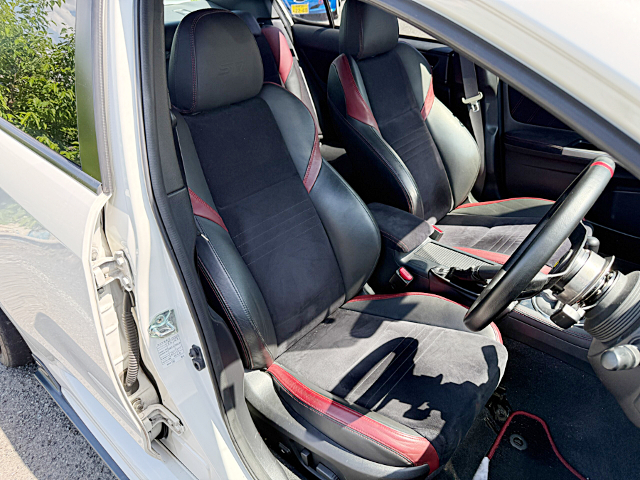 Seats of VAB SUBARU WRX STI TYPE-S.