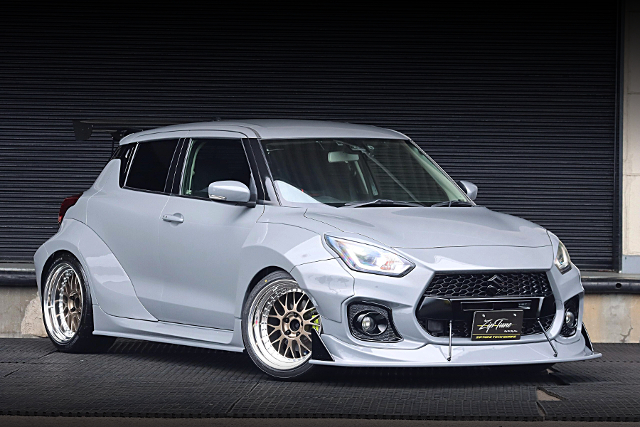 Front exterior of ZIPTUNE DEMO CAR ZC33S SWIFT SPORT.