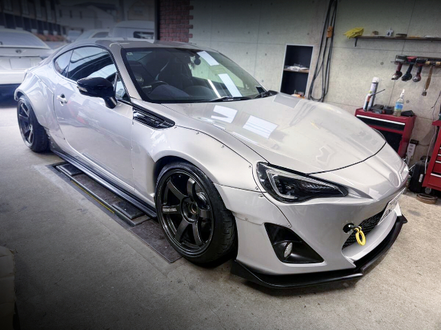 Front exterior of ROCKET BUNNY WIDEBODY ZC6 SUBARU BRZ.