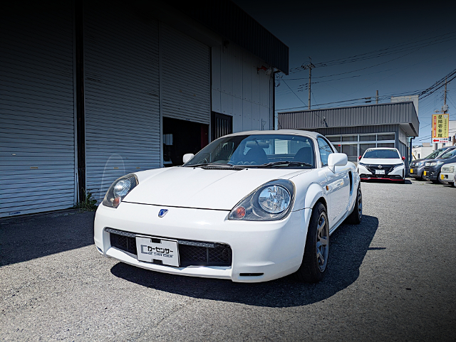 Front exterior of ZZW30 MR-S S-EDITION.