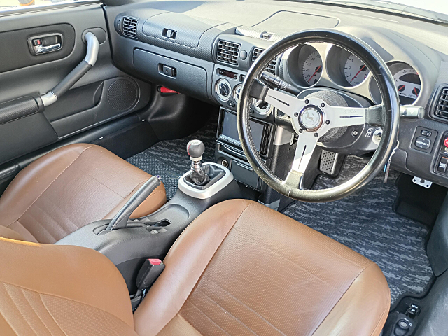 Interior of ZZW30 TOYOTA MR-S S-EDITION.