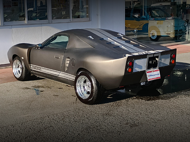 Rear Side exterior of ZZW30 TOYOTA MR-S S-EDITION.